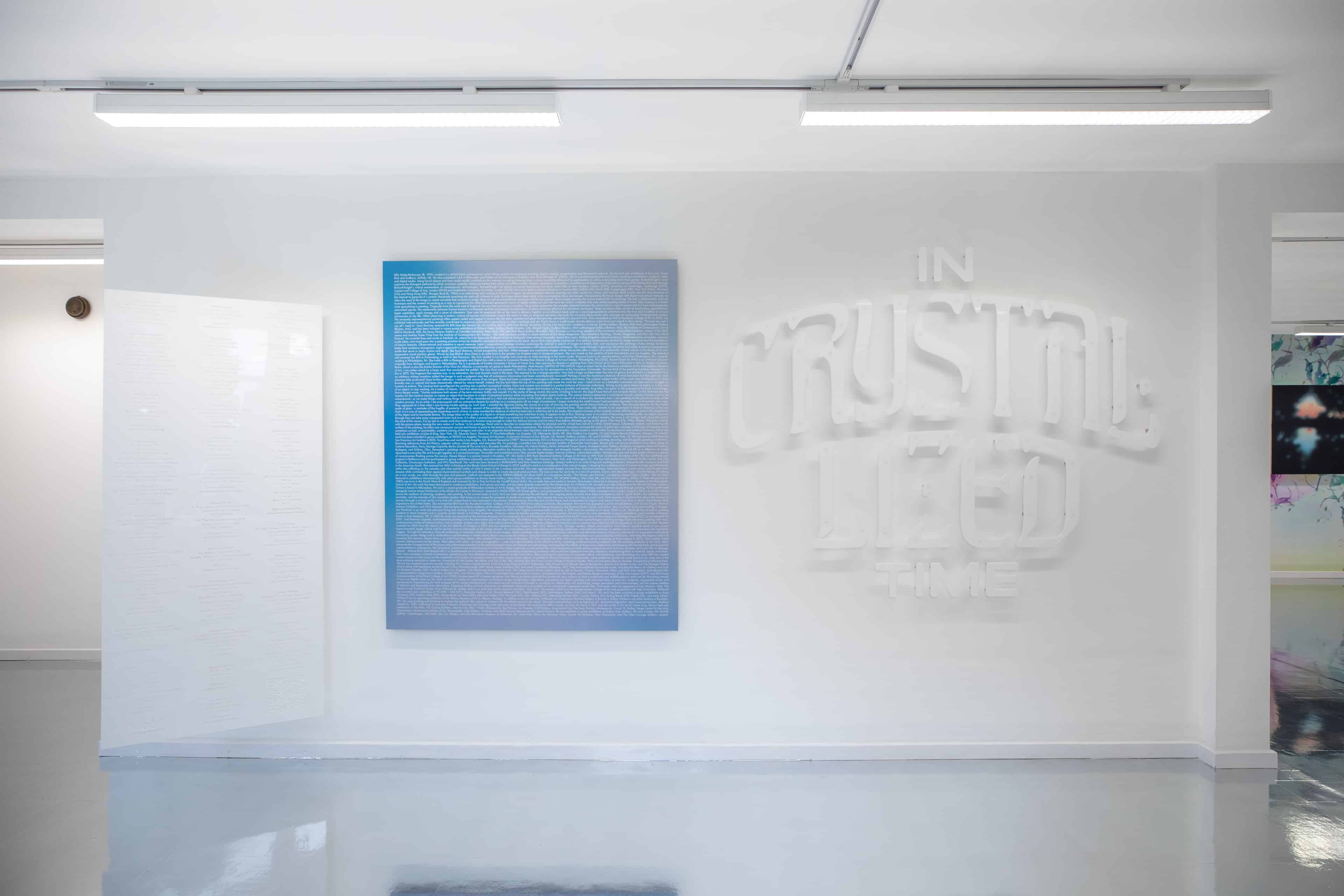 Exhibition view of In Crystalized Time image