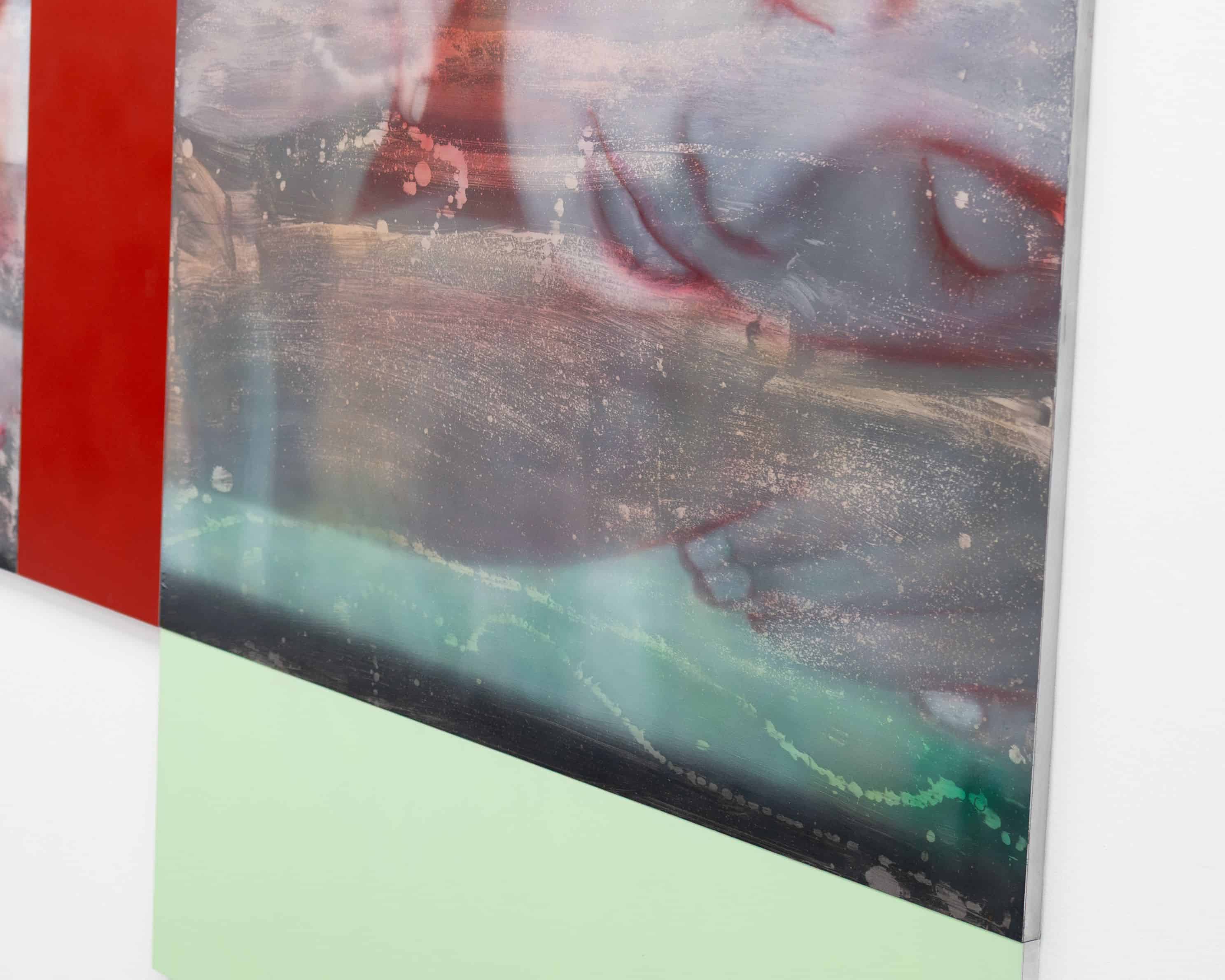 Shutter Painting (in gaps between the shutters, the sun bleaches only blue) — image 4